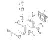 Diagram for Mazda 6 Camshaft Position Sensor - L3K9-18-230A