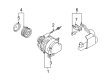 Diagram for Mazda Alternator Pulley - L3M6-18-W11B