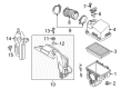 Diagram for Mazda Air Duct - PE01-13-200