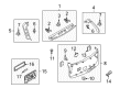 Diagram for Mazda CX-9 Interior Lights - L207-51-310-02