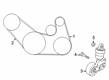 Diagram for Mazda Drive Belt - PX13-15-908
