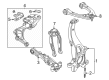 Diagram for Mazda CX-70 Steering Knuckle - KJK3-33-020