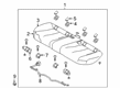 Diagram for Mazda Seat Cushion - GAAG-88-210