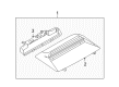 Diagram for Mazda 6 Third Brake Light - GS3L-51-580C