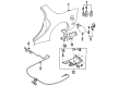 Diagram for Mazda RX-7 Fuel Door - FD01-42-41X