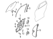 Diagram for Mazda Window Run - EG21-72-603B