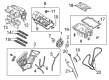 Diagram for Mazda MPV Dipstick - AJ03-10-450B