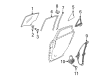 Diagram for Mazda 3 Window Run - BBN9-73-602A
