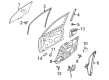 Diagram for Mazda CX-7 Window Run - EG21-59-605E