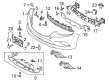 Diagram for Mazda 6 Grille - GHP9-50-C11A