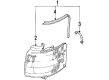 Diagram for Mazda MPV Light Socket - LA01-51-064