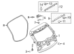 Diagram for Mazda Liftgates - TKY1-62-02XB