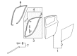 Diagram for Mazda 3 Door Seal - BP4K-72-76X