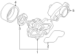 Diagram for Mazda Belt Tensioner - KJ01-15-980C