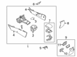 Diagram for Mazda 6 Center Console Base - GSH7-64-420B-02