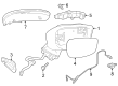 Diagram for Mazda CX-30 Car Mirror - DGK6-69-121B
