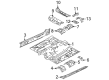 Diagram for Mazda 3 Front Cross-Member - BP4K-53-65ZB
