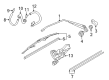 Diagram for Mazda MPV Windshield Washer Nozzle - LC64-67-510B