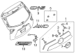 Diagram for Mazda CX-5 Emblem - KD53-51-721