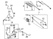 Diagram for Mazda Windshield Washer Pump - S084-76-672