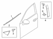 Diagram for Mazda 3 Door Moldings - BDTS-69-16YB