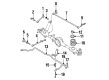 Diagram for Mazda MPV Axle Pivot Bushing - LB84-28-156