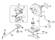 Diagram for Mazda Brake Master Cylinder Repair Kit - CGY5-43-40Z