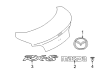 Diagram for Mazda RX-8 Emblem - F151-51-710B