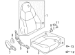 Diagram for Mazda Seat Cushion - NE01-88-160A-02