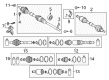 Diagram for Mazda CX-3 CV Boot - FTC6-22-540