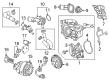 Diagram for Mazda CX-70 Coolant Pipe Seal - P51B-15-169