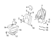 Diagram for Mazda Seat Heater - EF25-88-12Y