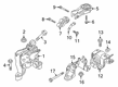 Diagram for Mazda CX-5 Engine Mount - K147-39-010