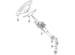 Diagram for Mazda 626 Turn Signal Switch - GJ23-66-120