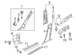 Diagram for Mazda Pillar Panels - C235-68-220C-00