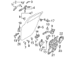 Diagram for Mazda Exterior Door Handle - GS1D-73-410H-74