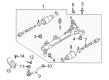 Diagram for Mazda CX-9 Rack & Pinion Bushing - TD1132124