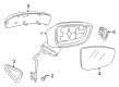 Diagram for Mazda 3 Car Mirror - BHS2-69-181E