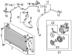 Diagram for Mazda A/C Compressor Clutch - BFD1-61-L11