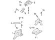 Diagram for Mazda Engine Mount Torque Strut - BFWM-39-040