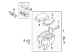 Diagram for Mazda CX-9 Relay - TE71-66-750