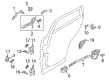 Diagram for Mazda Door Latch Assembly - KB7W-72-310