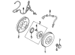Diagram for Mazda Protege ABS Sensor - BC4C-43-71YA