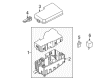 Diagram for Mazda Miata Fuse - H117-67-099