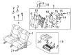 Diagram for Mazda Seat Covers - C2508831102