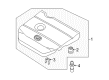 Diagram for Mazda CX-7 Engine Cover - LF96-10-2F0C