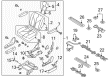 Diagram for Mazda Seat Covers - LD53-88-211-80
