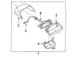 Diagram for Mazda Protege Light Socket - GE6151584
