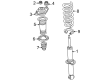Diagram for Mazda CX-70 Bump Stop - KBB6-28-1A1