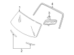 Diagram for Mazda Tribute Car Mirror - ZZCA-69-170B